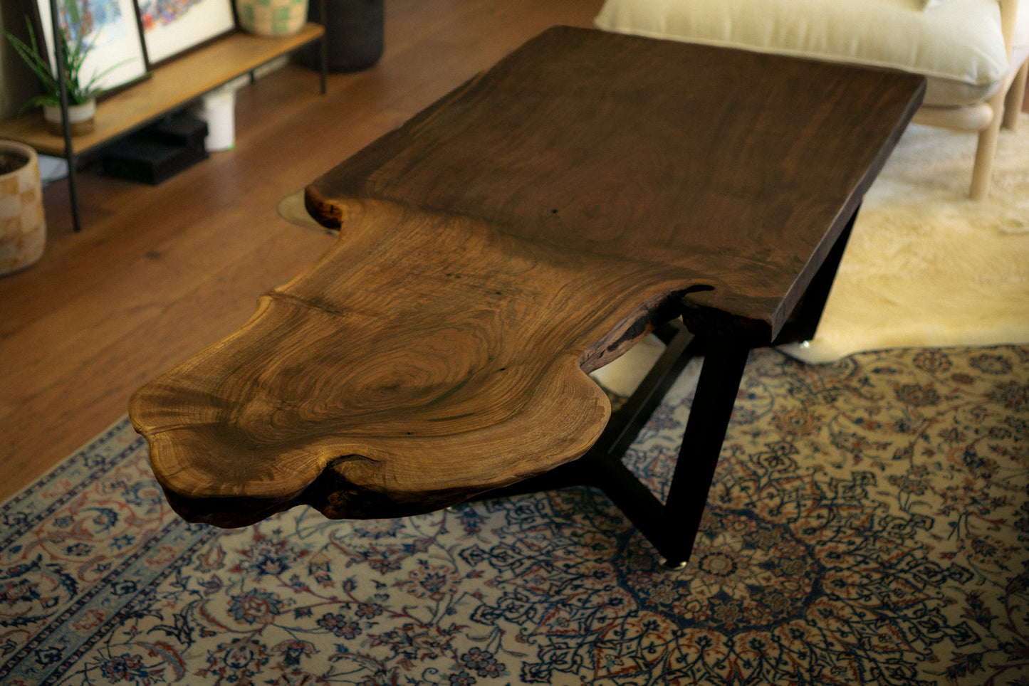 Century Grafted Walnut Coffee Table