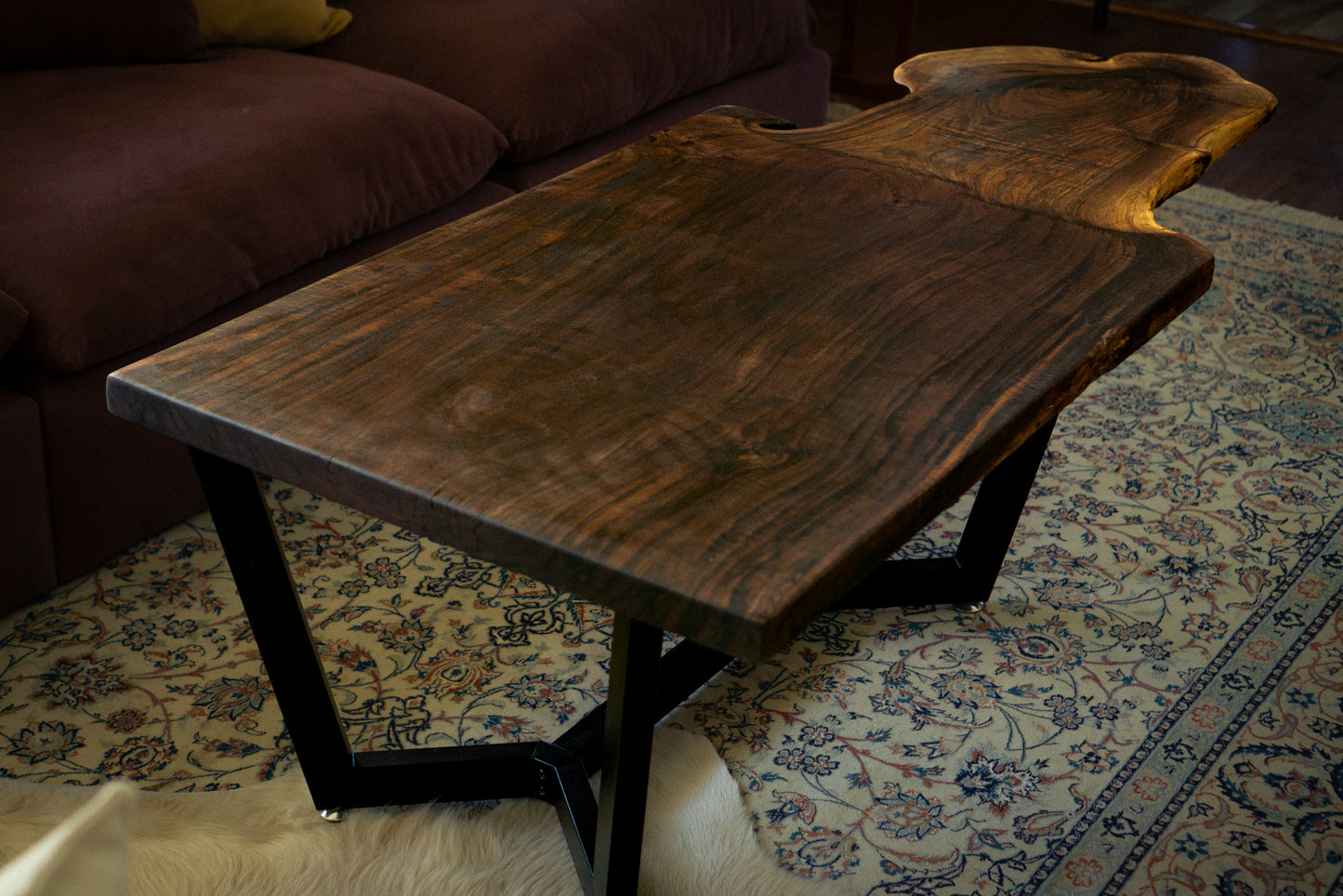 Century Grafted Walnut Coffee Table