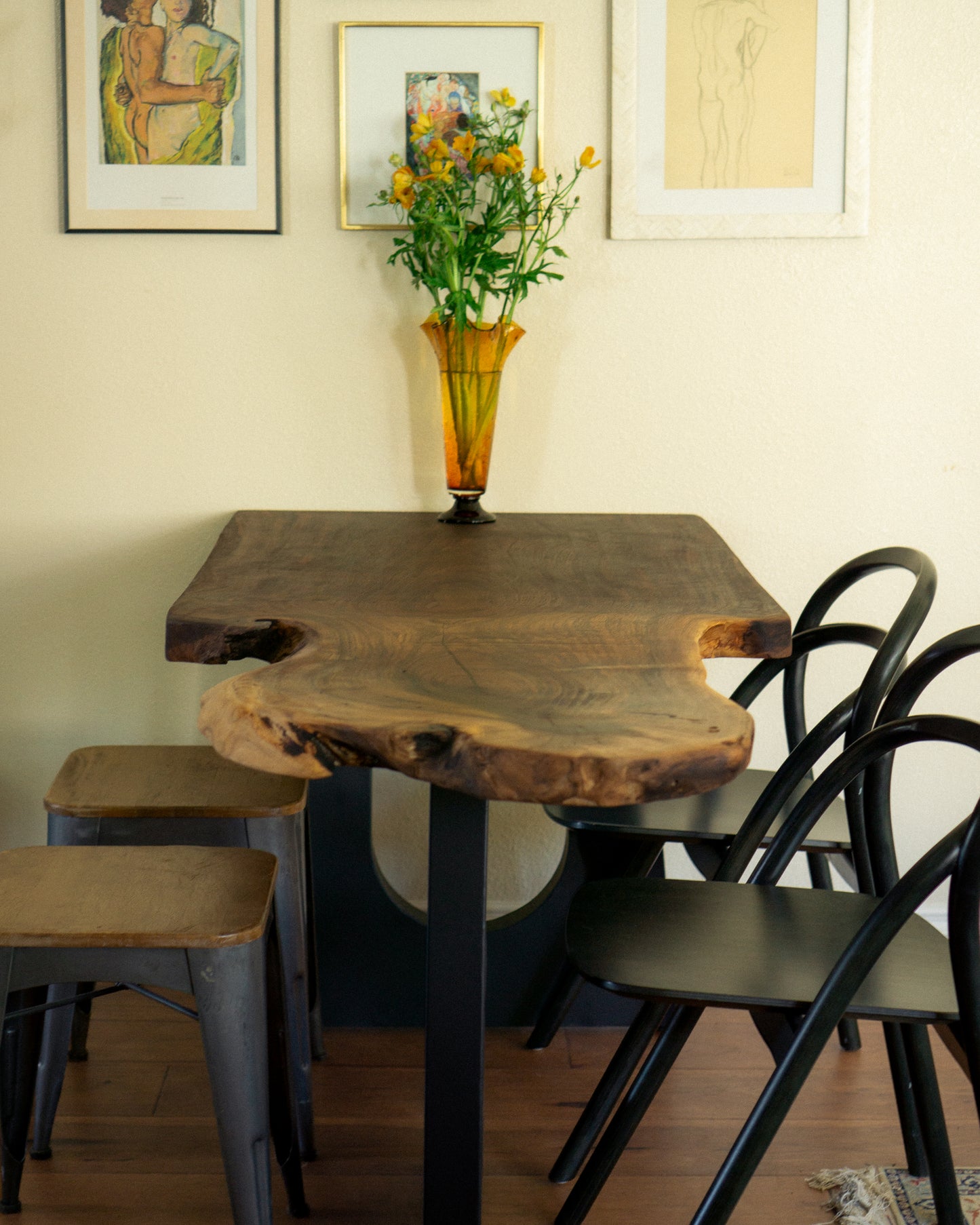 Century Grafted Walnut Dining Table